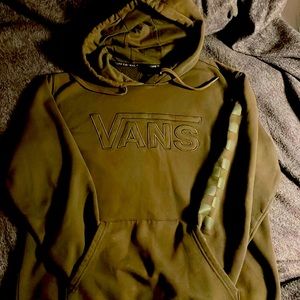 Vans Hoodie / Army Green / Medium